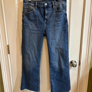 NWT American Eagle Outfitters Cropped Blue Jeans